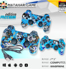 Stick PS3 PlaytSation 3 OP Freegun Edition Wireless Getar Corak Biru